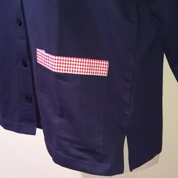 C & K DESIGNS BUTTON DOWN KNIT JACKET - Picture 5 of 8